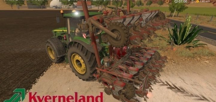Мод сеялка Kverneland Miniair Nova 2 v1.0 Farming Simulator 17