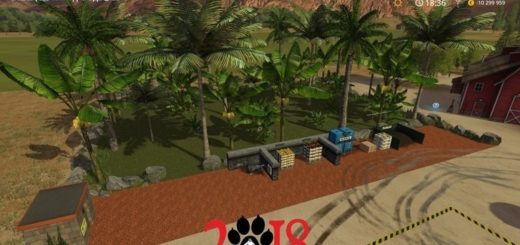 Мод Placeable Estancia Fruit Fabrik Farming Simulator 17