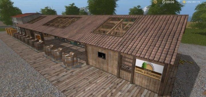 Мод производство Placeable SawMill Multi Production FS17