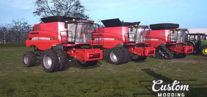 Мод комбайн CASE AXIAL FLOW 240 SERIES V2.0 Farming Simulator 2017