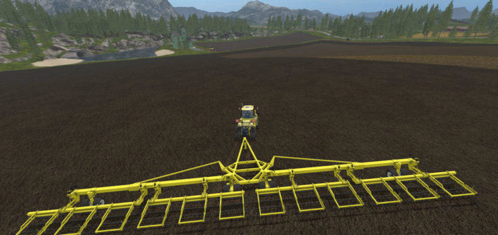 Мод культиватор StrawMaster 120 v1.0 Farming Simulator 2017