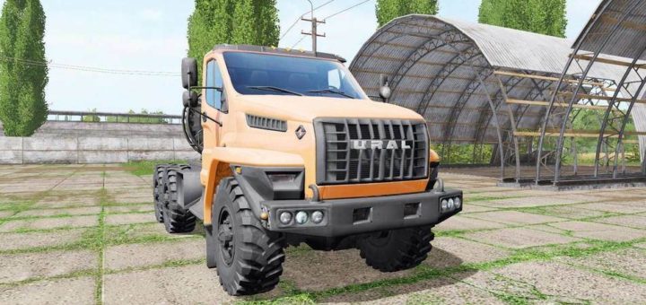 Мод тягач Урал URAL 4320-6951-74 NEXT V1.1 Фермер Симулятор 2017
