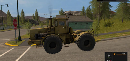 Мод трактор Кировец KIROVEC K700 V1.1 Фарминг Симулятор 2017