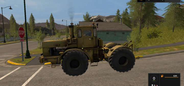 Мод трактор Кировец KIROVEC K700 V1.1 Фарминг Симулятор 2017
