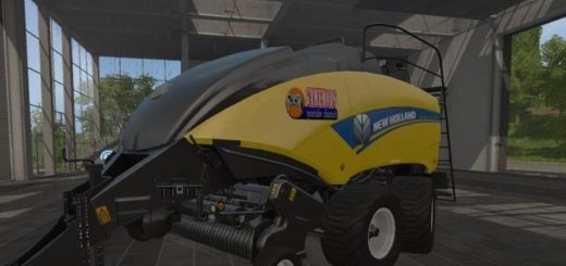 Мод тюкопресс New Holland Round bales v1.0 FS17
