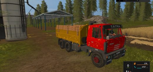 Мод грузовик Tatra T815 S3 v1.0 Фарминг Симулятор 2017