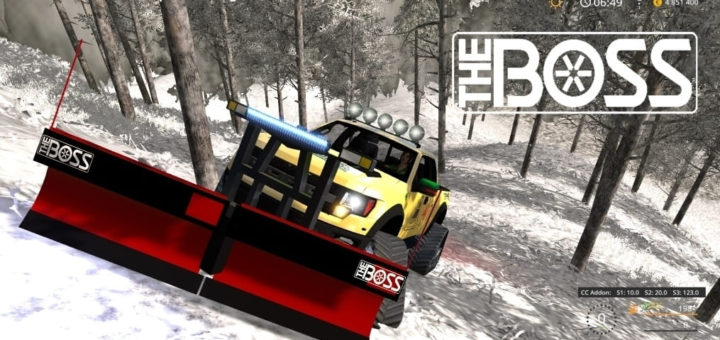 Мод Boss Vplow v2.0 Farming Simulator 2017