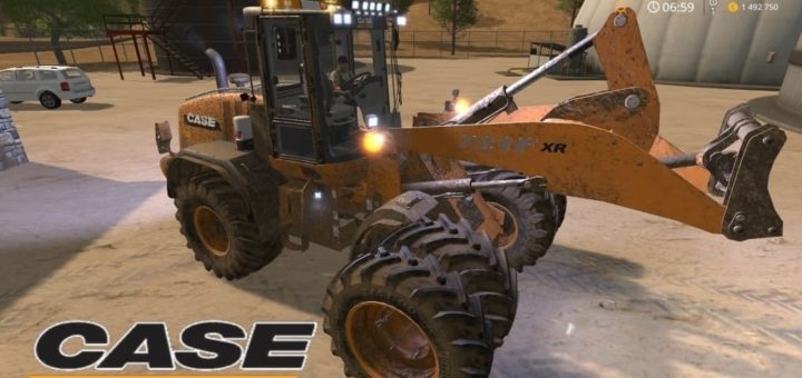 Мод погрузчик Case 721F XR v1.0 FS17