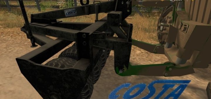 Мод Costa Frontpacker v1.0 Farming Simulator 2017