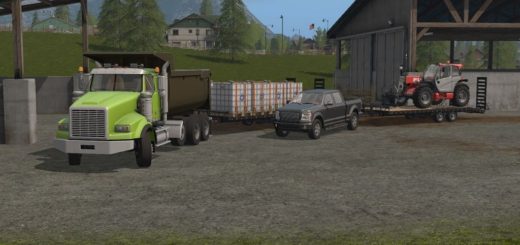 Мод трал BBM TRAILER DO24 V1.0.0.0 Farming Simulator 2017