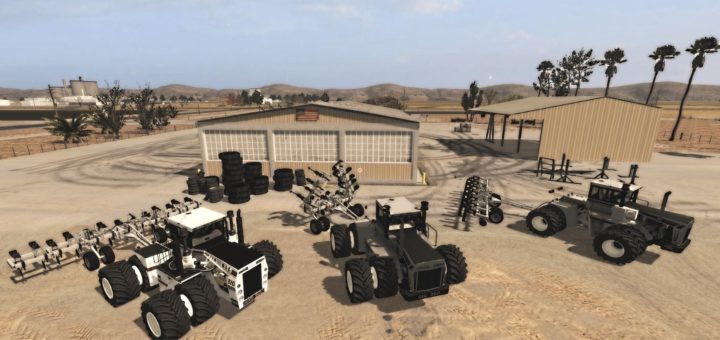 Мод трактор Big Bud 740 beta Farming Simulator 17