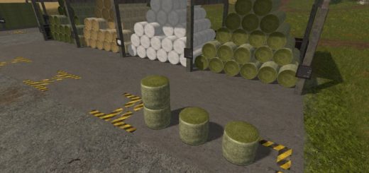 Мод хранилище BALE STORAGE V1.0.1.0 Farming Simulator 2017
