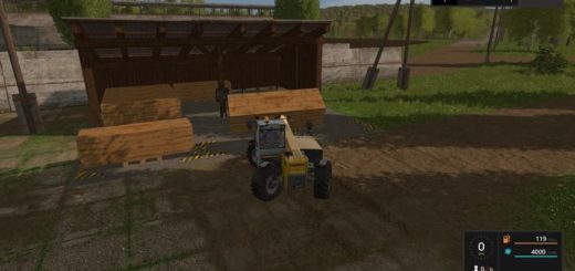 Мод хранилище BOARD STORAGE V1.0.1.0 Farming Simulator 17