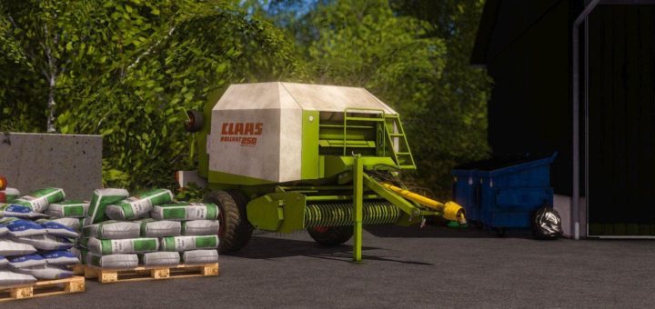 Мод тюкопресс CLAAS ROLLANT 250 V1.0.0 FS17