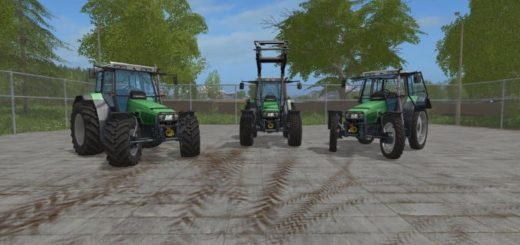 Мод трактор DEUTZ-FAHR AGROSTAR 6.XX V1.1.0.0 FS17