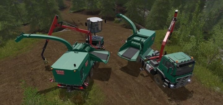 Мод ПАК FOREST EXTENSION FOR THE MAN TGS 6X/8X/10X AR-PACK V3.0 FS17
