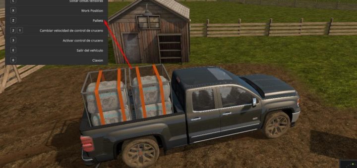 Мод авто GMC SIERRA 1500 Farming Simulator 2017