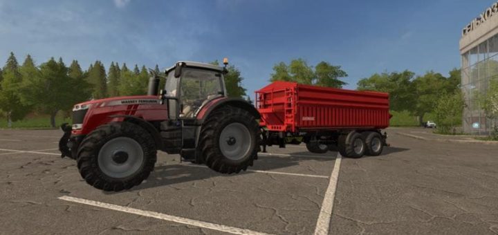Мод прицеп GRIMME MULTITRAILER 190 V1.0.0 Farming Simulator 17