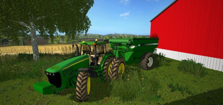 Мод прицеп J&M 875 V1.0 Farming Simulator 17