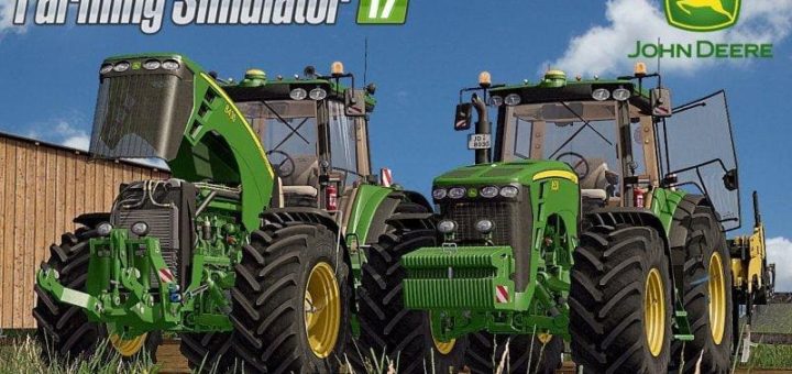 Мод трактор JOHN DEERE 8030 SERIES FINAL Farming Simulator 2017