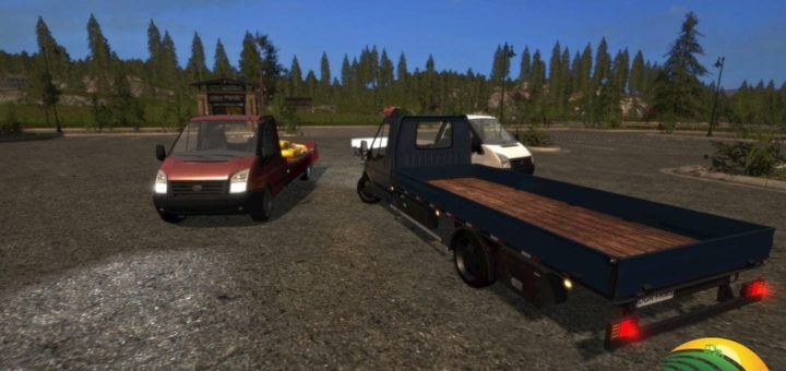 Мод грузовик JOLLYDODGERS RUMBLER FLATBED V1.0 FS17