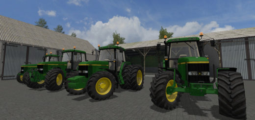 Мод трактор JOHN DEERE 6000 TEN SERIES V1.0 FS17
