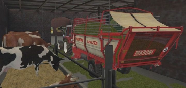 Мод прицеп KRONE TURBO 2500 V1.0.0.0 Farming Simulator 2017