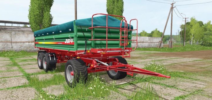 Мод ПАК прицепы METALTECH DB 14 3-AXIS V1.0.0.1 Farming Simulator 2017