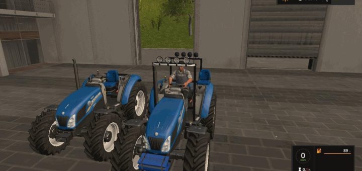 Мод трактор New Holland T 4.75 v 1.1 Farming Simulator 2017