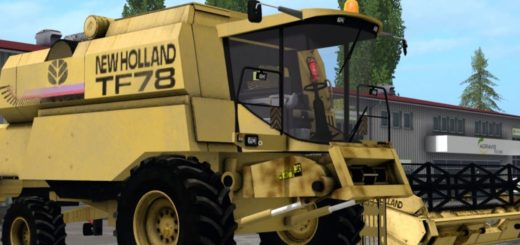 Мод комбайн New Holland TF78 v1.0 FS17