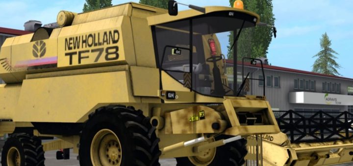 Мод комбайн New Holland TF78 v1.0 FS17