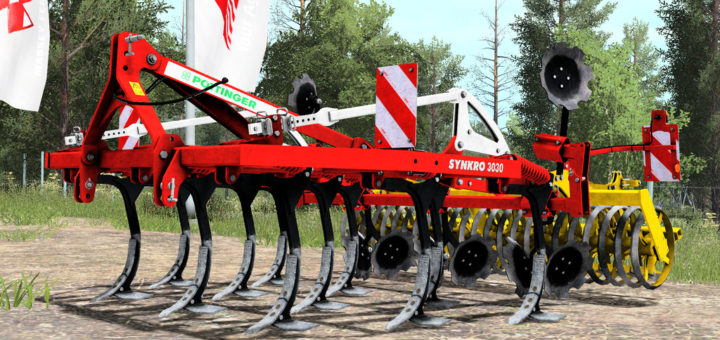 Мод культиватор POETTINGER SYNKRO 3030 NOVA V1.0.0.0 FS17