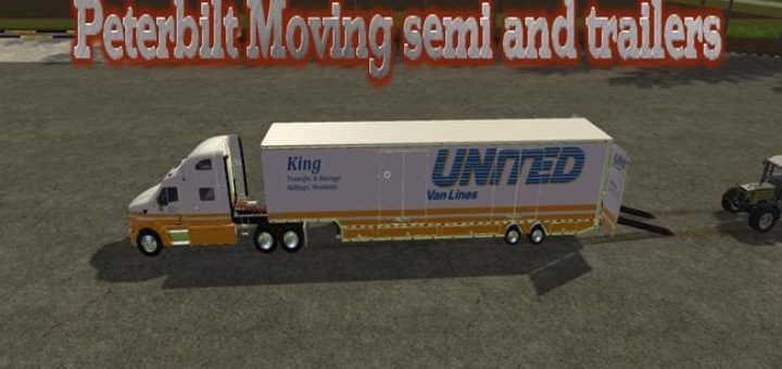 Мод ПАК United Semi Truck & Trailer Farming Simulator 17