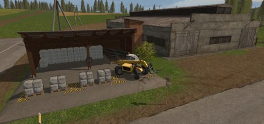 Мод хранилище WOOL STORAGE V1.0.1.0 FS17