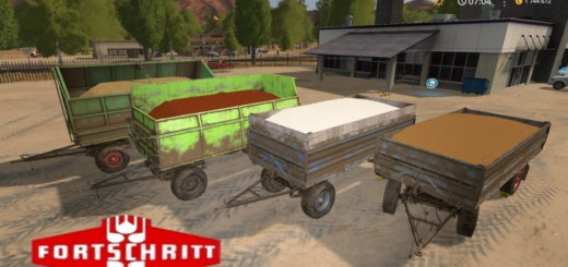Мод ПАК прицепы HW 80 Pack v1.1 FS17