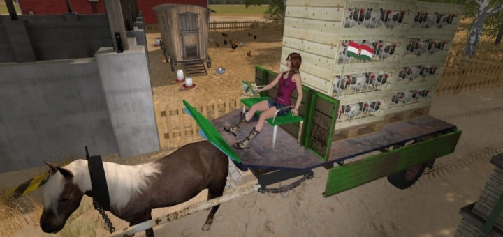 Мод прицеп Hungary Trailer v1.0 Farming Simulator 2017