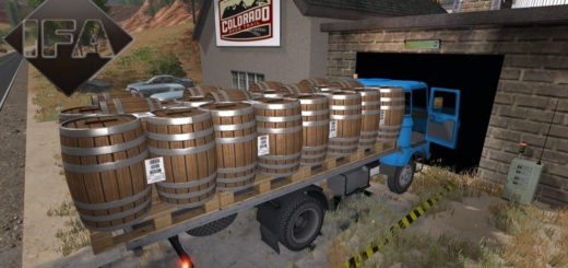 Мод грузовик IFA W50 Balen v2.0 Farming Simulator 17