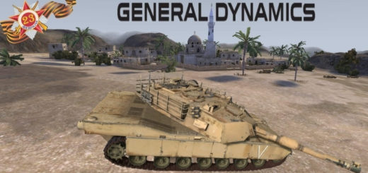 Мод танк M1A1 Abrams v1.1 Farming Simulator 17