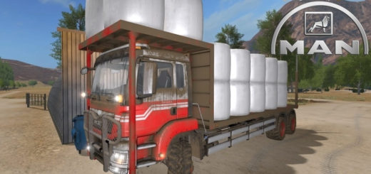 Мод грузовик MAN TGS Balen Farming Simulator 2017
