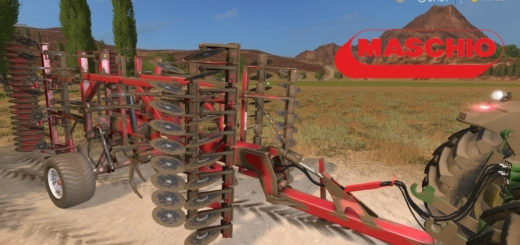 Мод культиватор Maschio Dracula 500 v1.1 Farming Simulator 17
