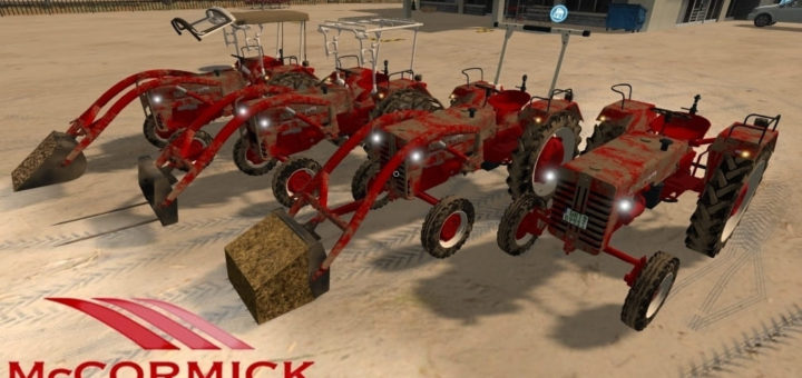 Мод трактор McCormick D430 FL v1.0 Farming Simulator 2017