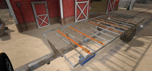 Мод прицеп Oeland HV 72 Bale Trailer v1.0 FS17