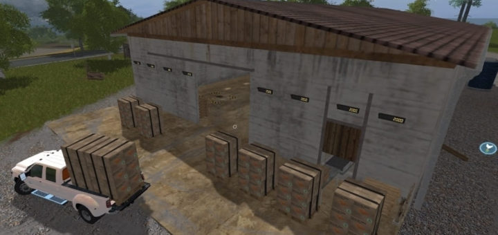 Мод Placeable Egg Laying Station Farming Simulator 2017