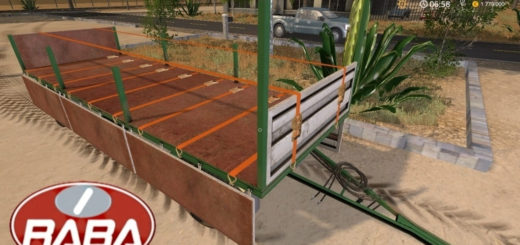 Мод прицеп Raba 571 Baletrailer Farming Simulator 2017