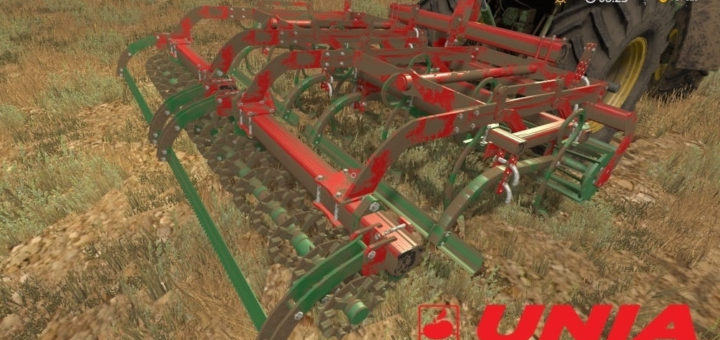 Мод культиватор Unia Max 4 v1.0 Farming Simulator 2017
