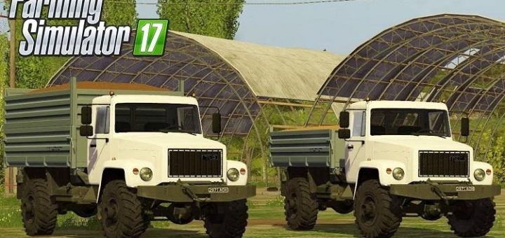 Мод грузовик ГАЗ-3308 Садко v1.0 Фермер Симулятор 2017