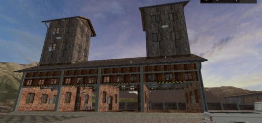 Мод хранилище GRASS AND STRAW STORAGE V1.0 FS17