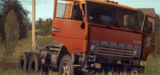Мод тягач Камаз 5410 Фарминг Симулятор 2017
