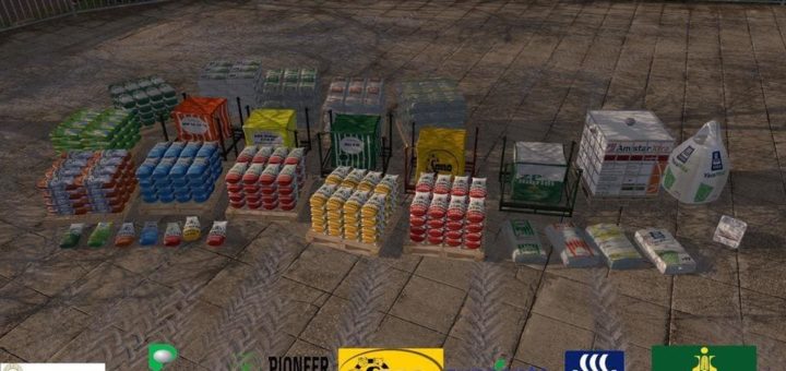 Мод ПАК BD PALLET AND BAGS V1.1.0.0 FS17