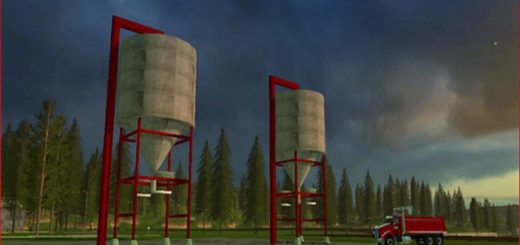 Мод DISTILLERS CORN STORAGE SILO V1.0 Farming Simulator 17